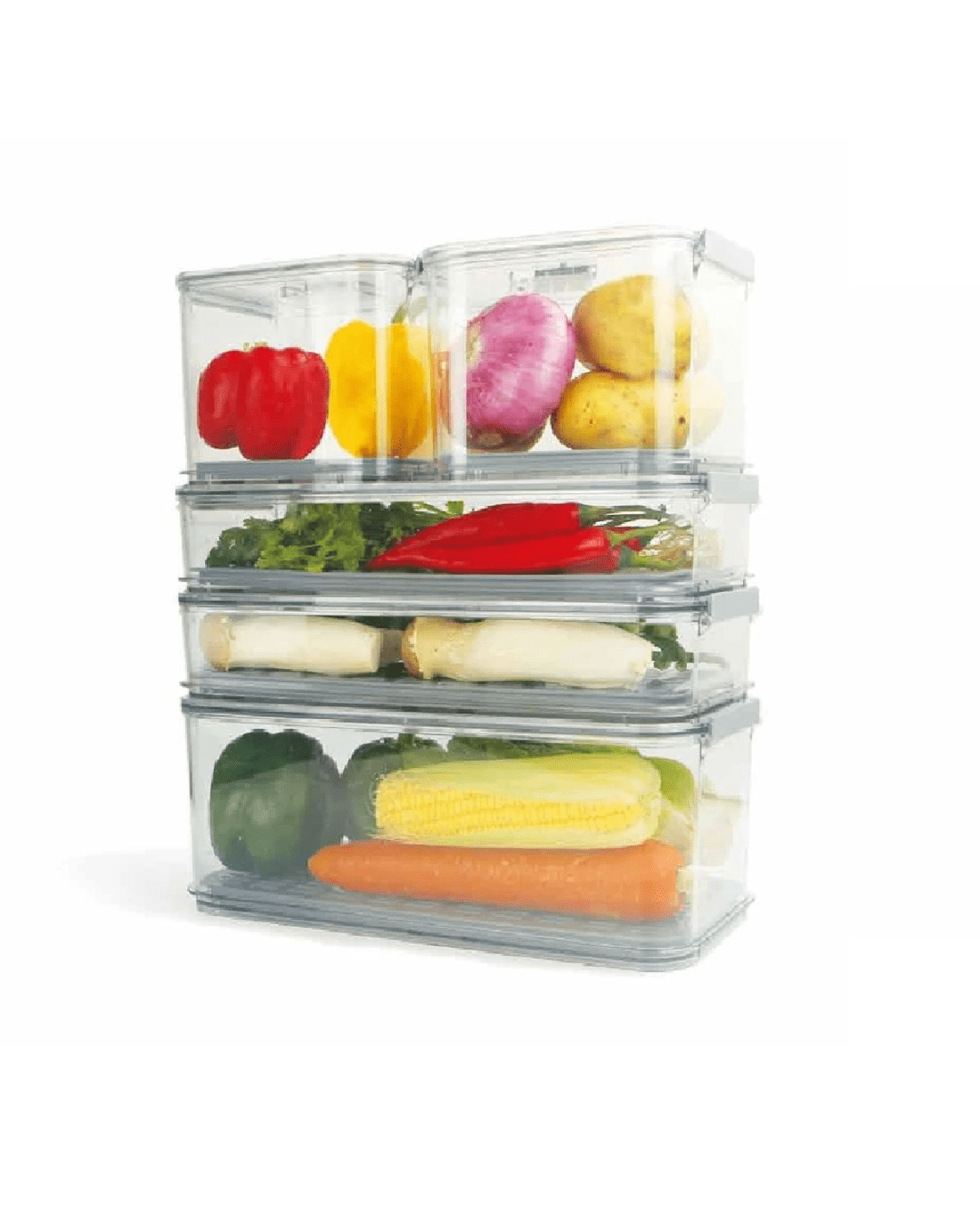 1 5 Piece Fridge Storage Set, 1 of 10