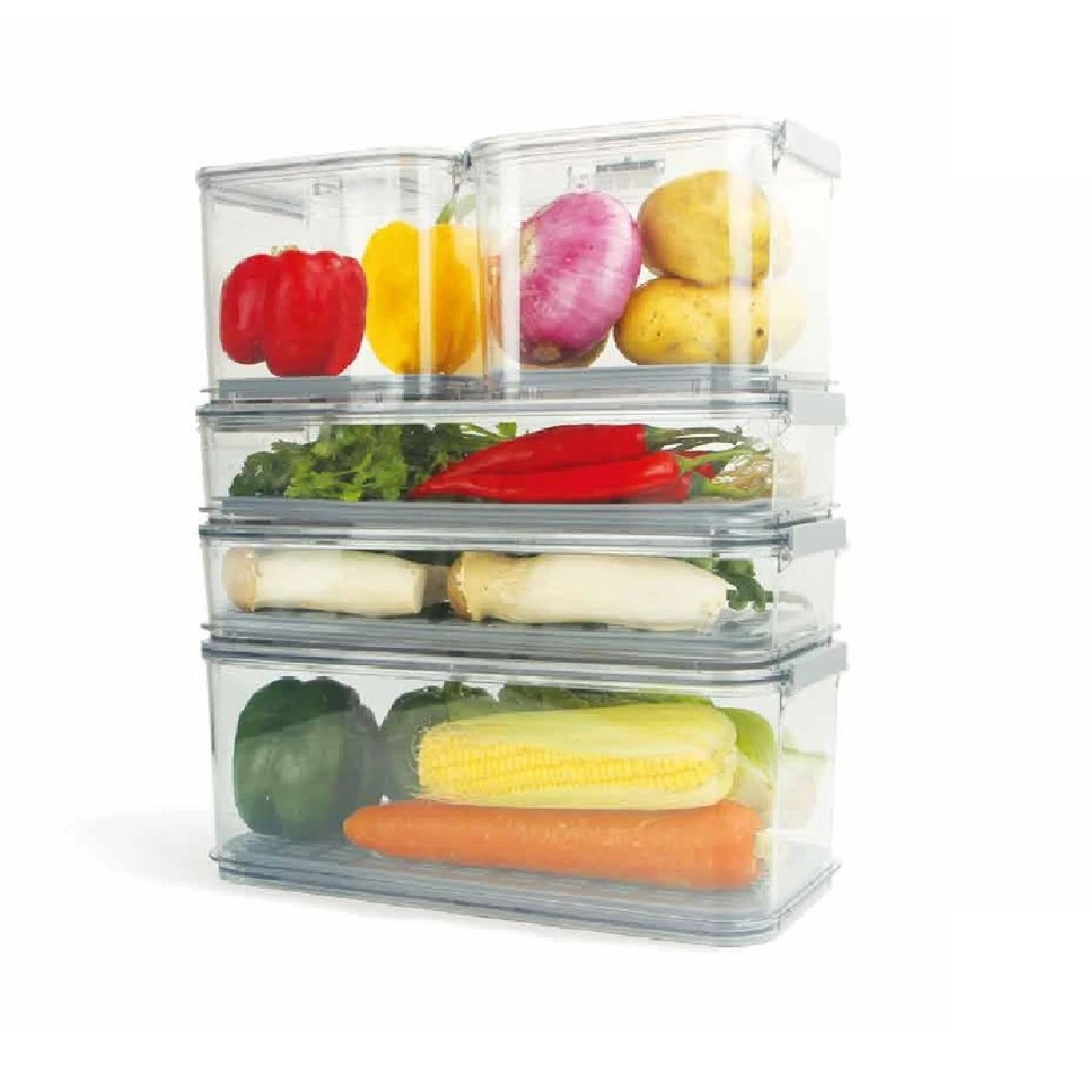 1 5 Piece Fridge Storage Set, 1 of 10