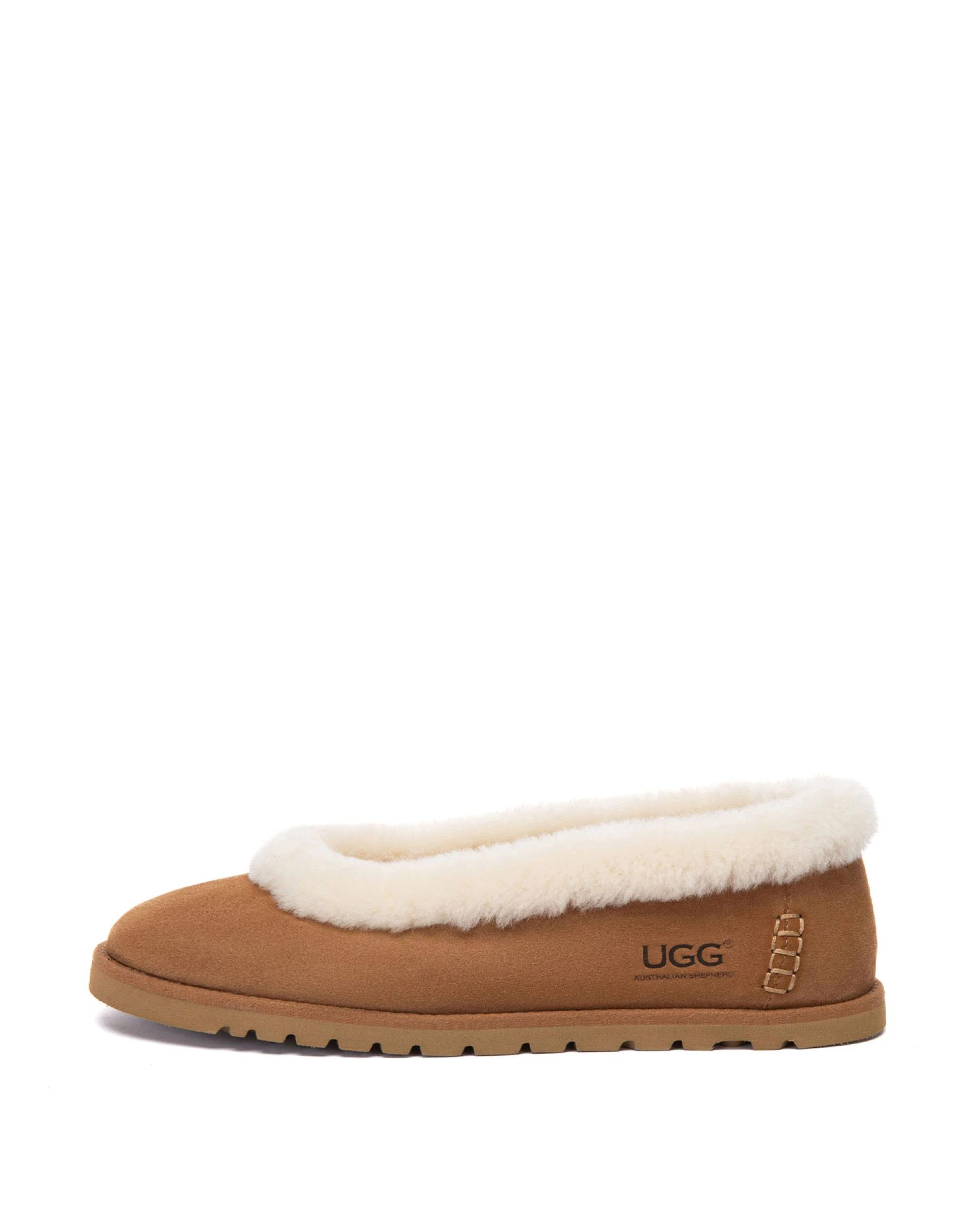 4 Australian Shepherd UGG Womens Milea Slippers CHESTNUT, 4 of 5
