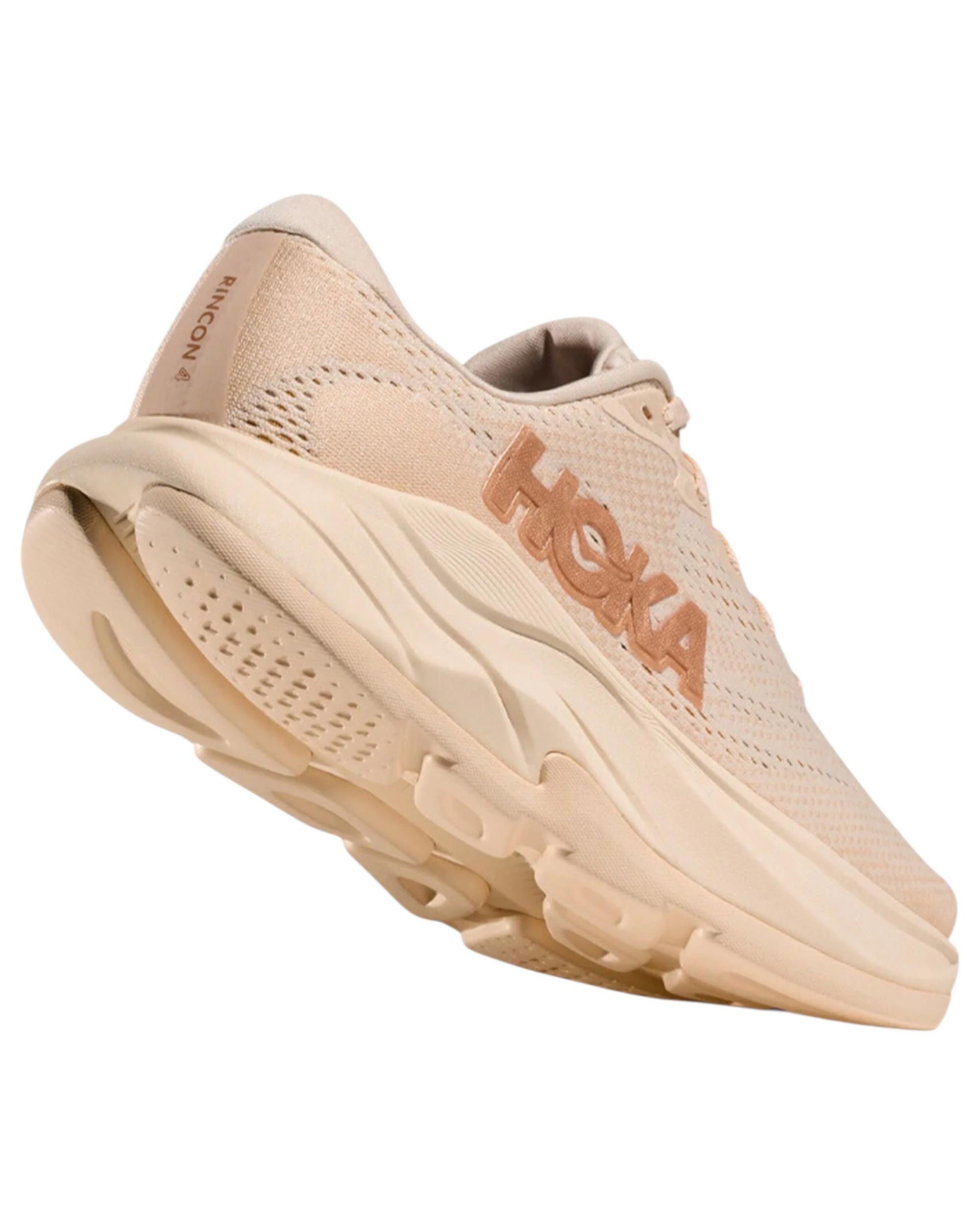 5 Hoka Womens Rincon 4 Athletic Running Shoes VANILLA, 5 of 8