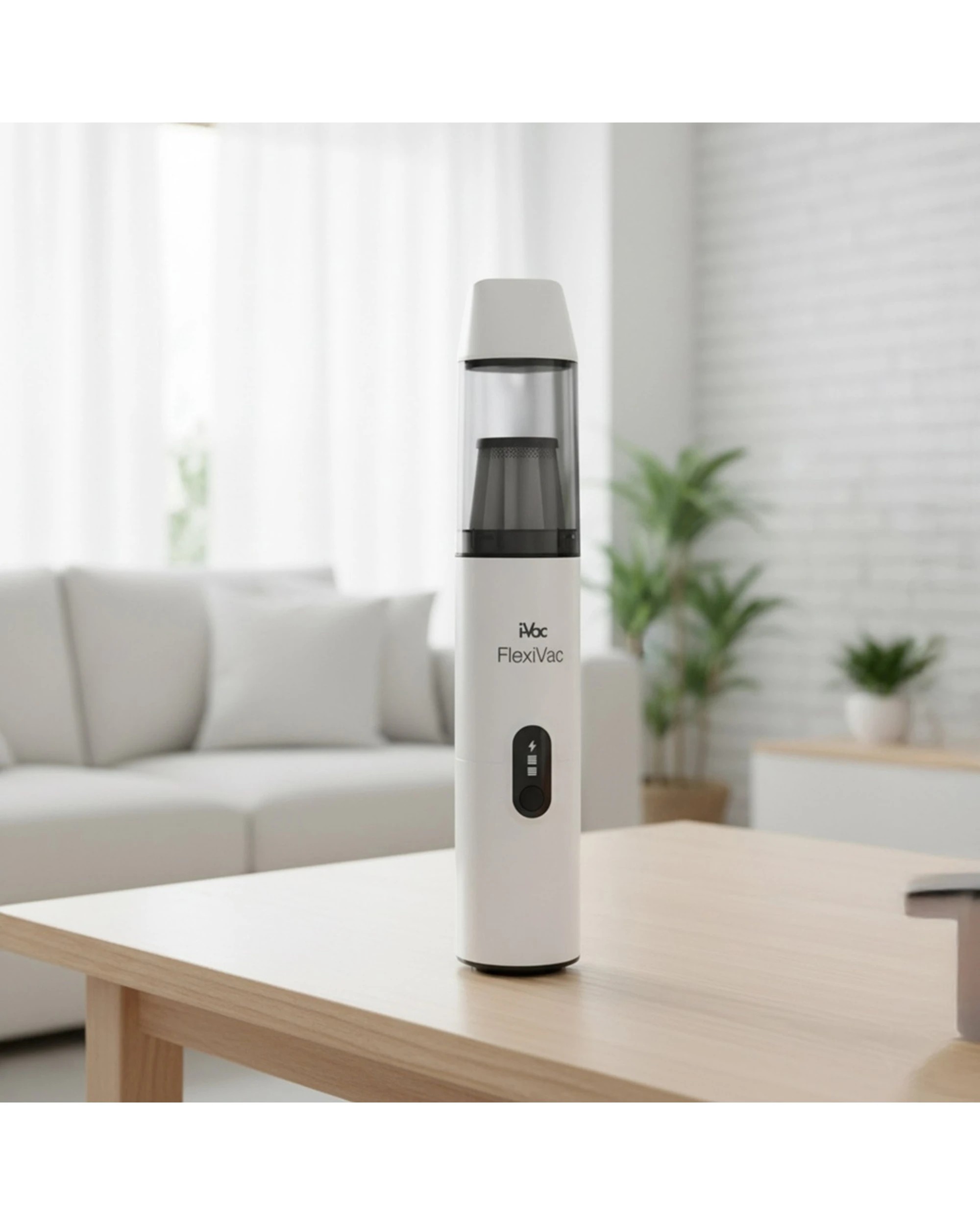 3 IVac FlexiVac Hand Vacuum With Blower Function Compact Home Cleaning - White, 3 of 6