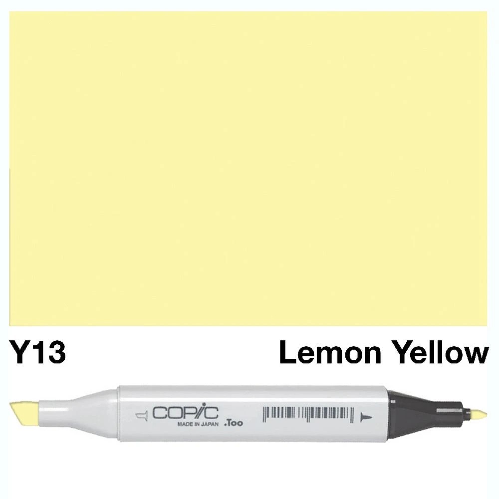 3 Copic Classic Original Dual Nib Marker Y13 Lemon Yellow, 3 of 3