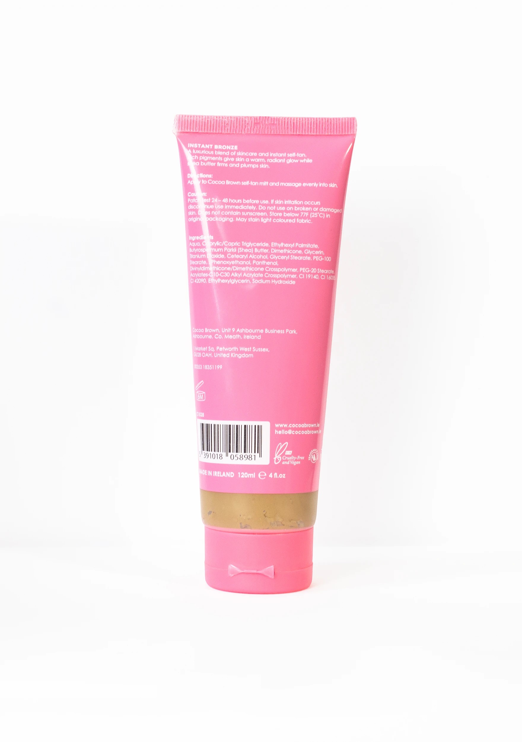 2 Cocoa Brown by Marissa Carter Instant Bronze Wash Off Self Tan 120ml - Dark, 2 of 3