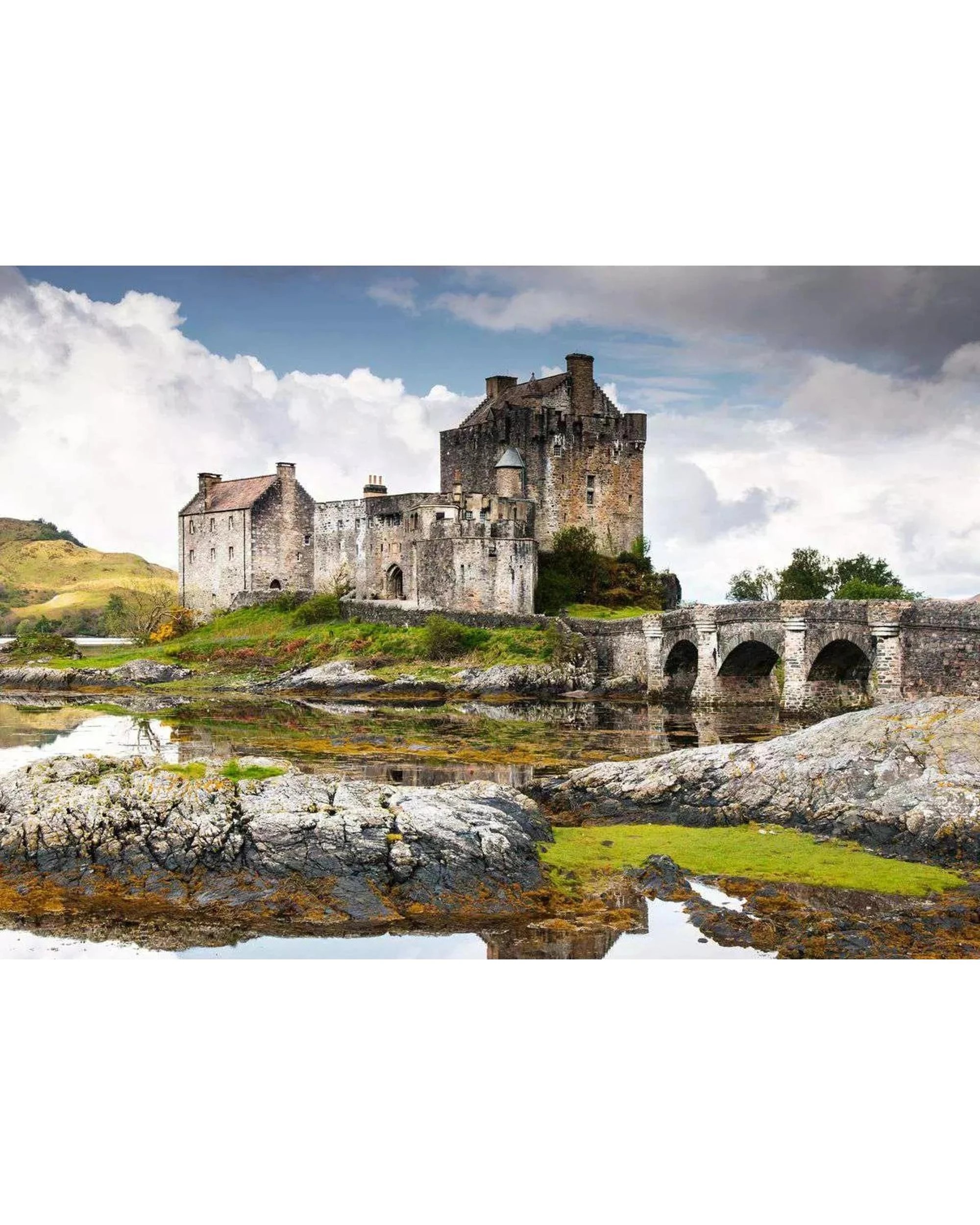 2 Ravensburger Beautiful Castles Urquhart Castle Scotland UK 1000 Piece Jigsaw Puzzle, 2 of 2