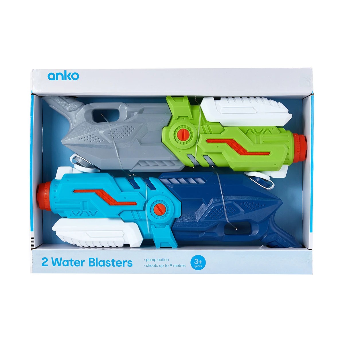 1 2 Pack Water Guns, 1 of 9