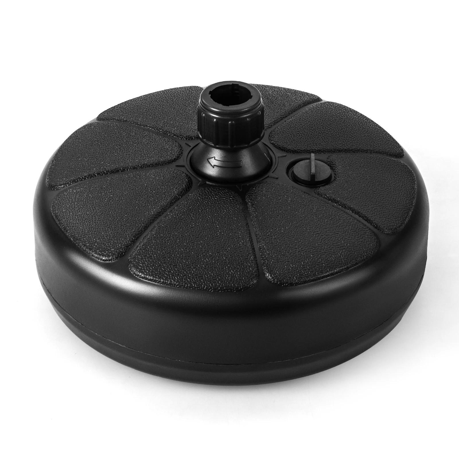 1 Costway Outdoor Round Umbrella Base Water/Sand Filled Umbrella Stand, 1 of 2