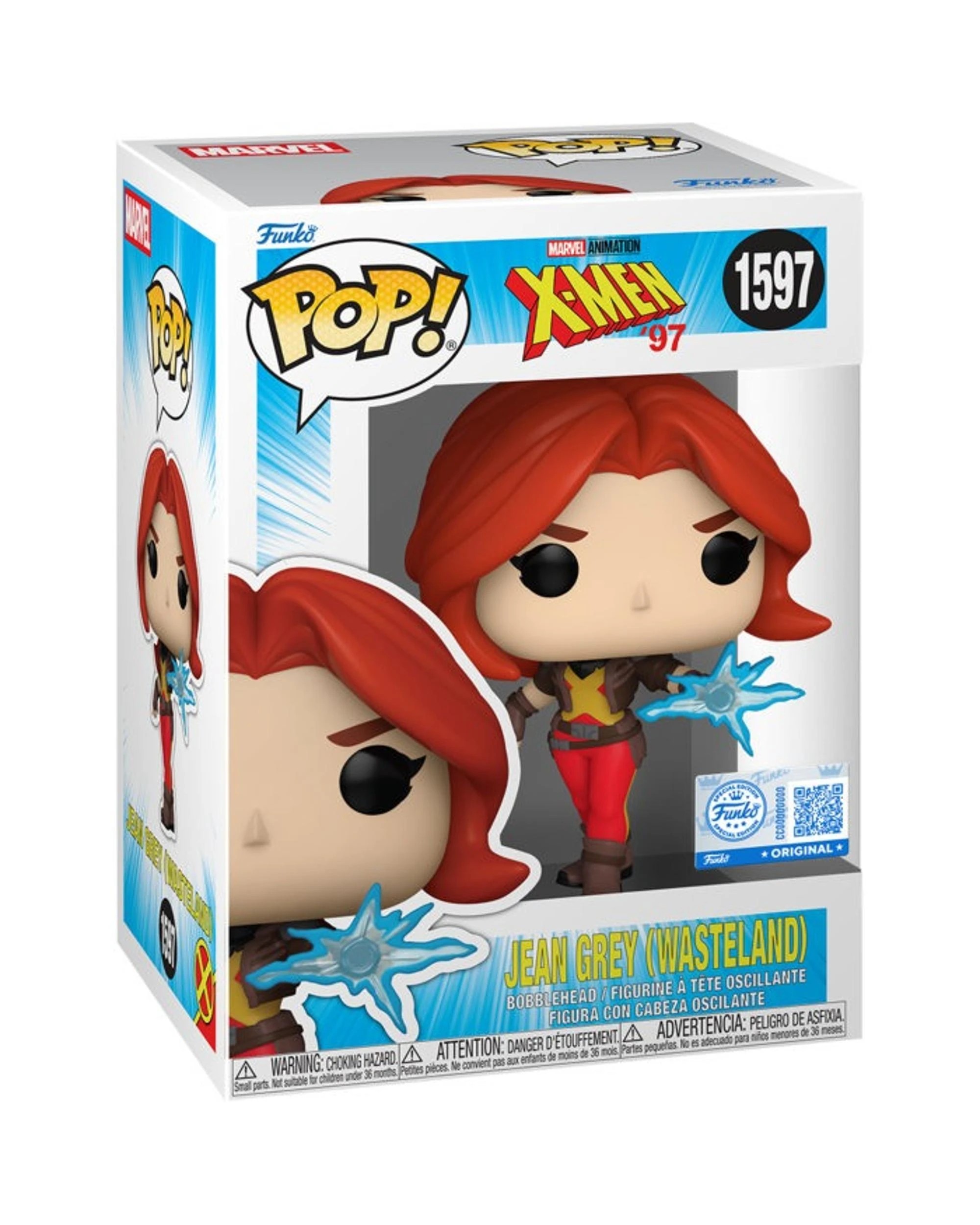 3 Marvel X-Men 97 Jean Grey - Wasteland -  Bobblehead Funko POP! Vinyl, 3 of 3