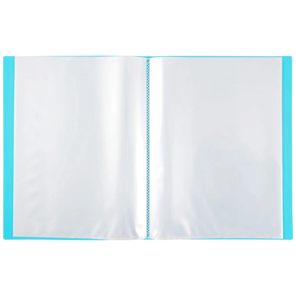3 ColourHide Fixed Display Book Sky Blue 20 Pockets, 3 of 4