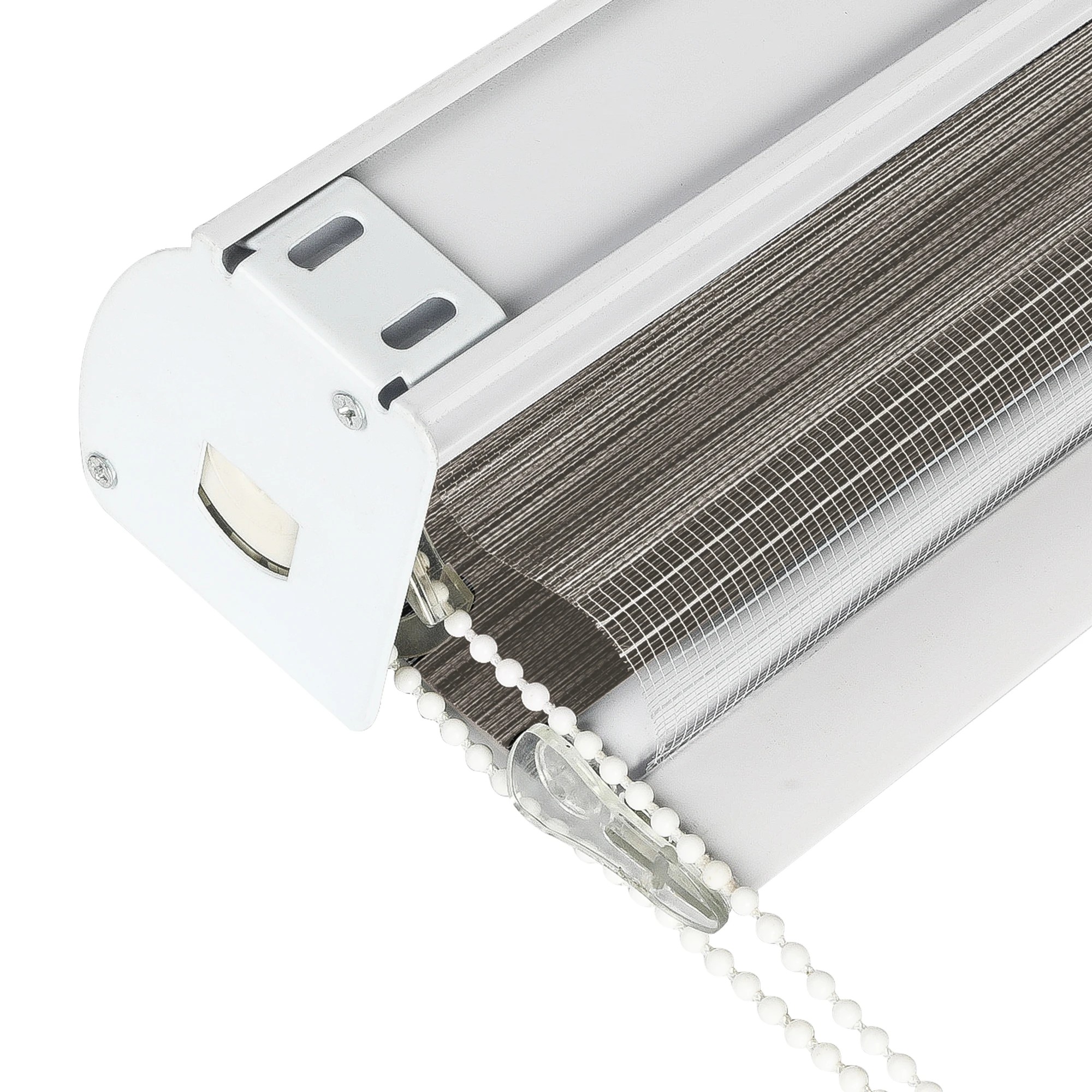 4 Marlow Zebra Double Roller Blinds 150X210Cm In Colour - White, 4 of 5