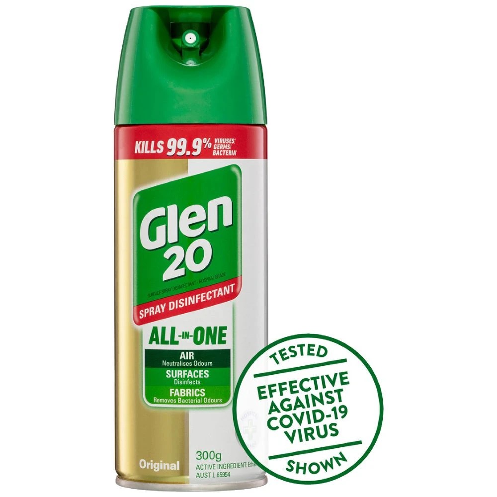 1 Glen 20 Disinfectant Spray 300g, 1 of 3