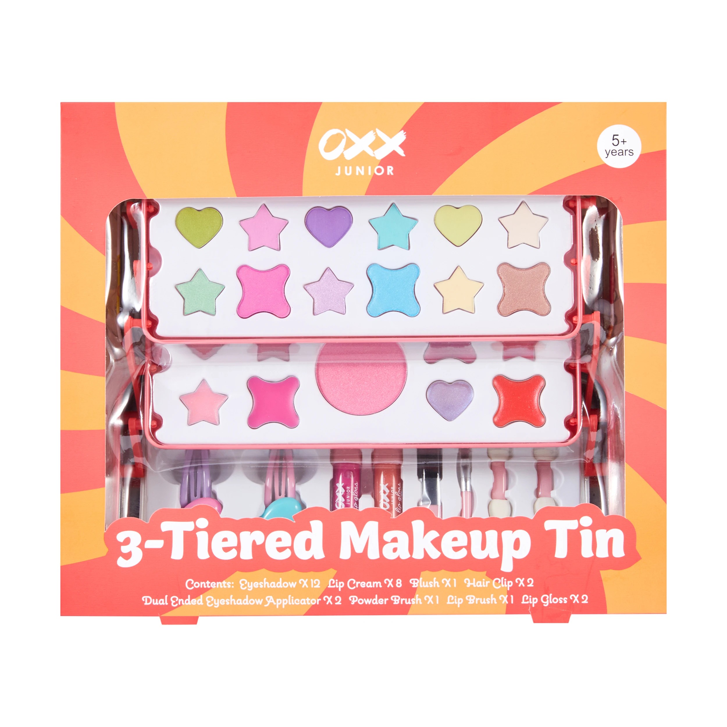 1 OXX Junior 3-Tiered Makeup Tin, 1 of 4