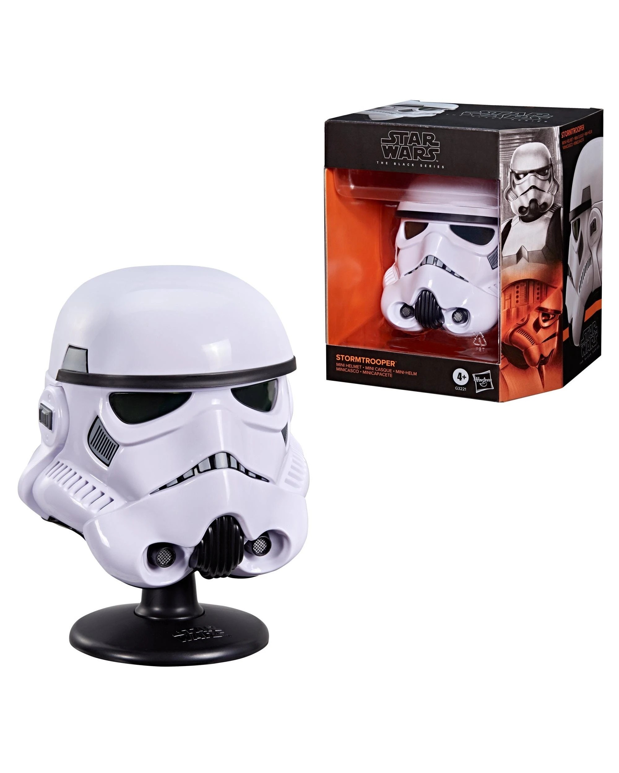 1 Star Wars: The Black Series Star Wars: A New Hope Stormtrooper Mini Helmet, 1 of 7