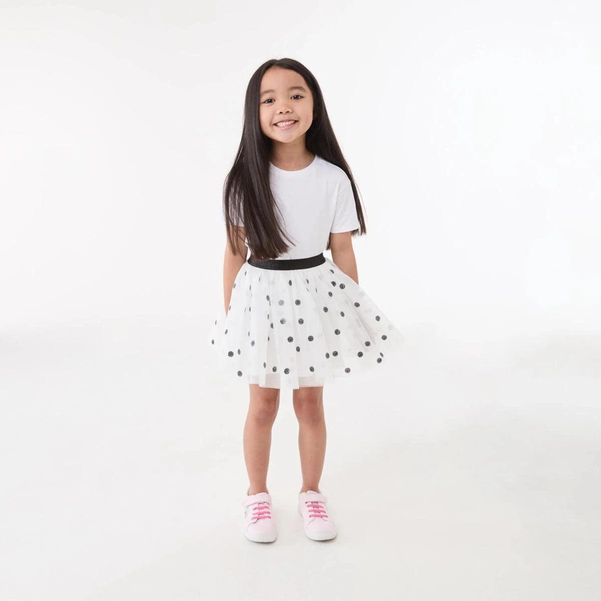 5 Tutu Skirt MAGICAL HAIL SPOTS WHITE, 5 of 6
