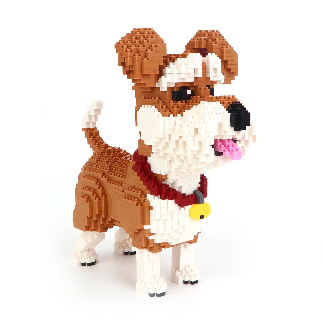 4 1937 Piece Mini Blocks Animal Series: Jack Russell Terrier, 4 of 6
