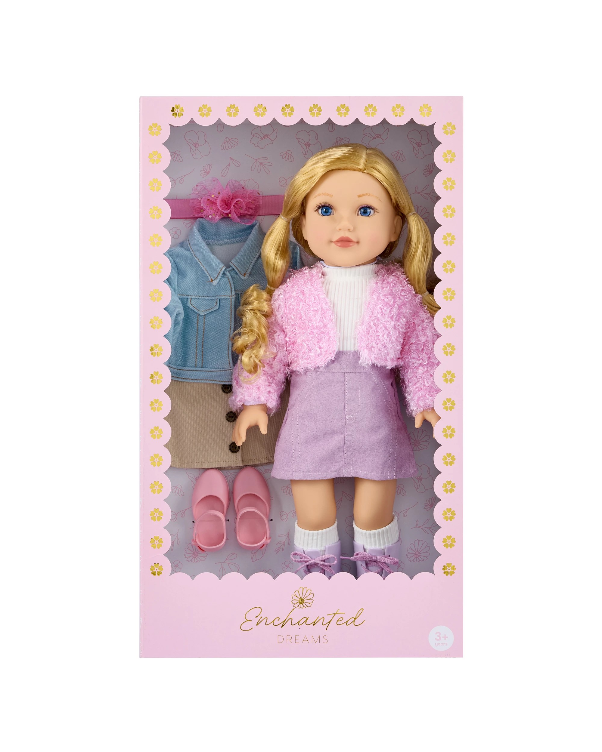 1 45cm Enchanted Dreams Doll and Fashion Playset, 1 of 8