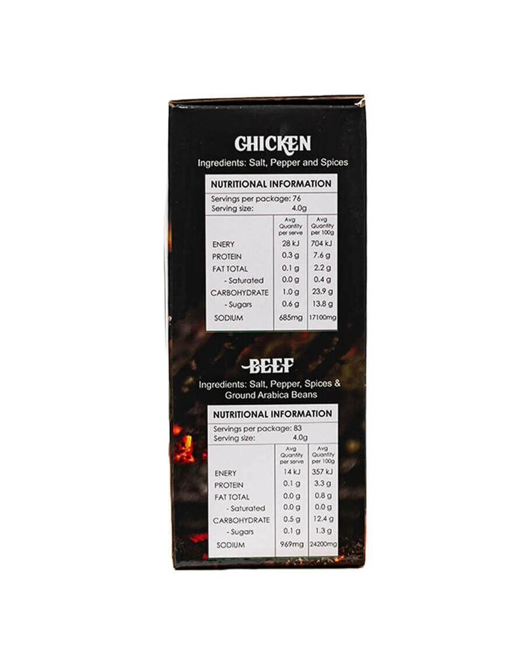 7 Flaming Coals Ultimate 4 Rub Pack - Giftbox Set, 7 of 9