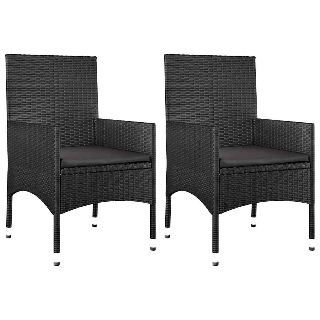 7 vidaXL garden lounge set Seats Many - Black, 7 of 9