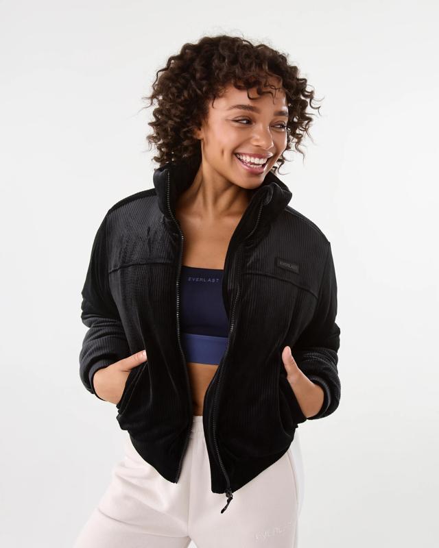 Everlast Womens Ribbed Velour Ja