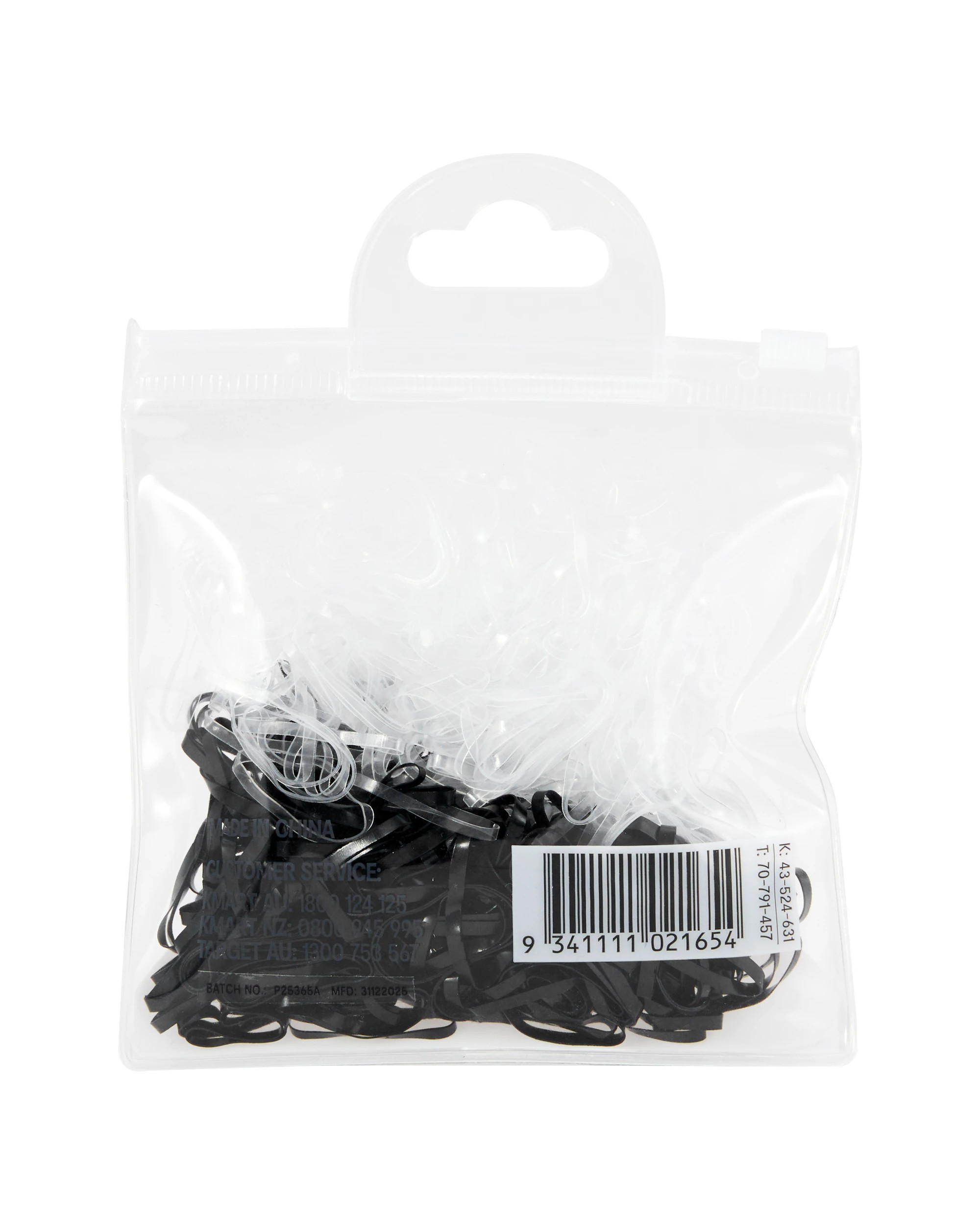 4 OXX Haircare 500 Piece Hair Poly Bands, 4 of 4