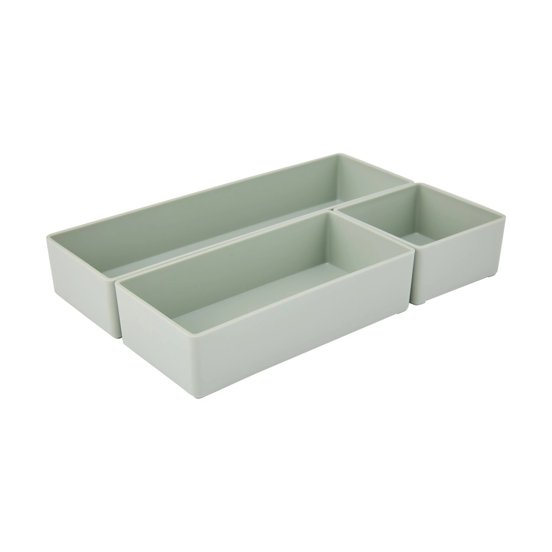 4 3 Piece Desk Storage Set - Sage, 4 of 7