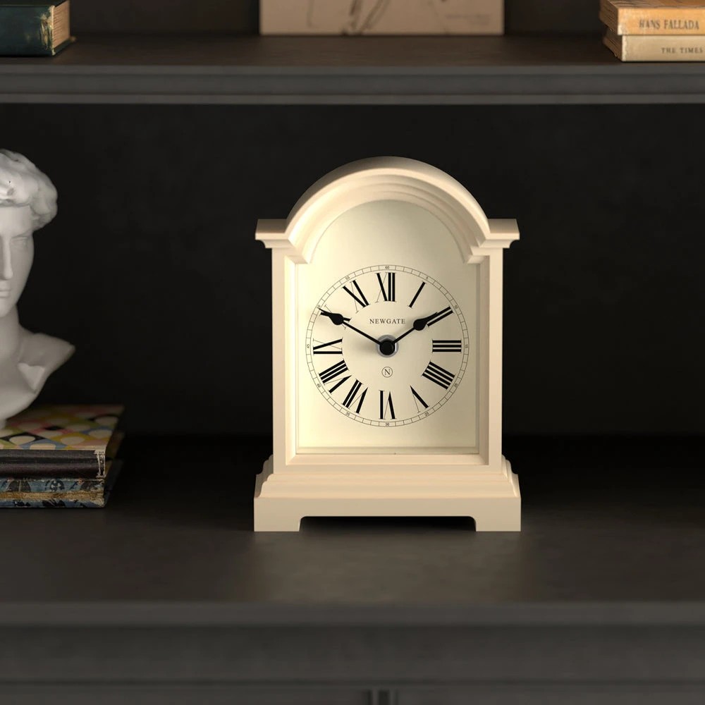 2 Newgate Fillmore Mantel Clock-Vanilla Cream - Beige, 2 of 4
