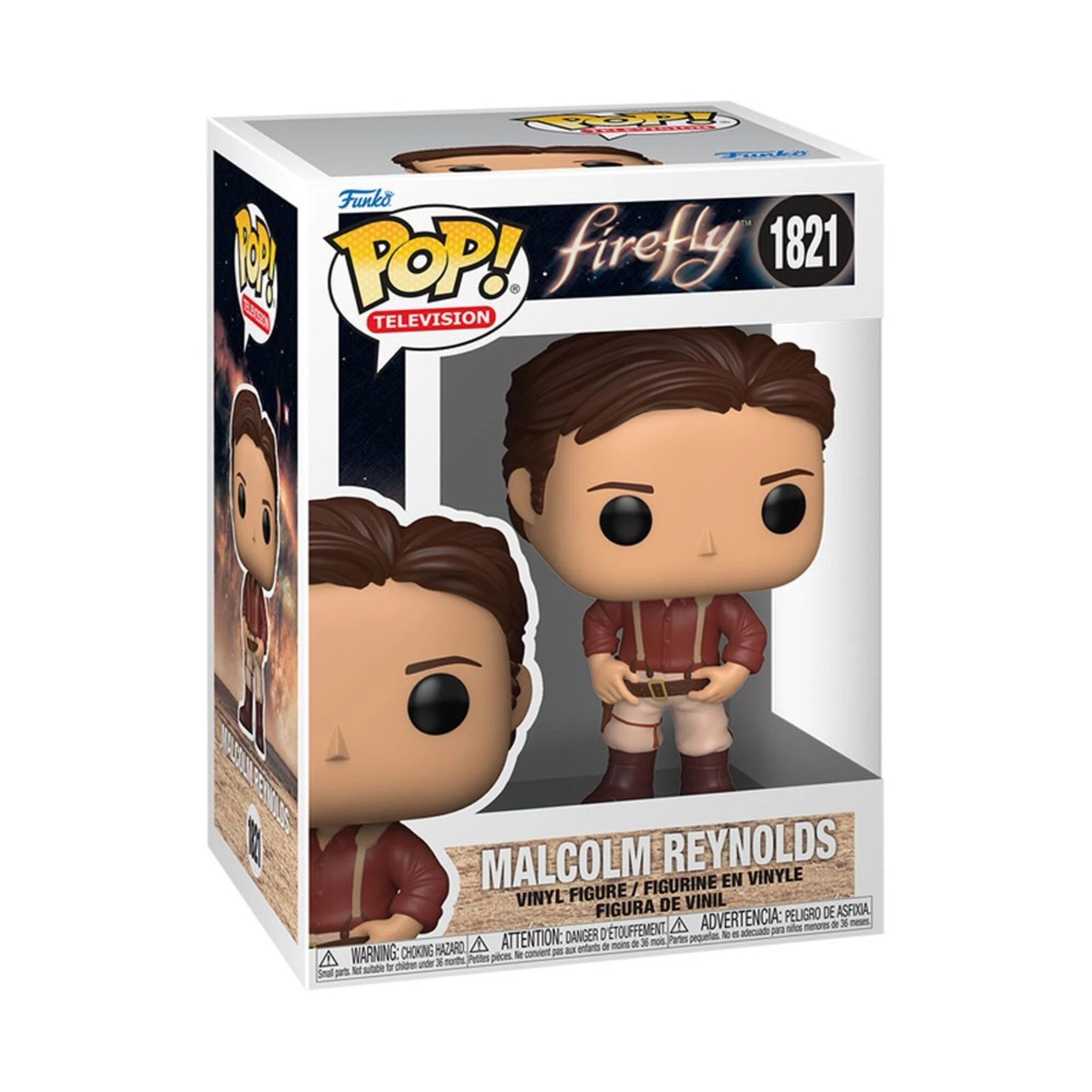 2 Firefly - Malcolm Reynolds Pop! Vinyl Figure, 2 of 2