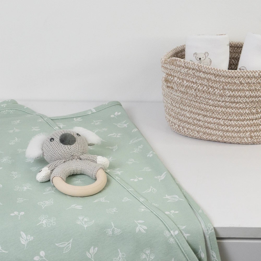 2 Living Textiles Australiana Muslin Baby Swaddle Wraps 2 Pack – Assorted, 2 of 5