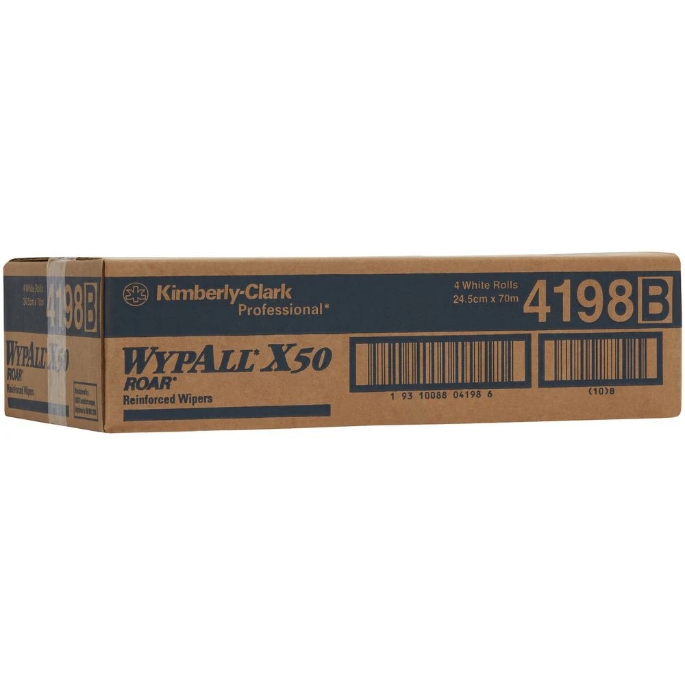 2 WY pall X50 Small Wipers Roll White 70m 4 Pack, 2 of 2