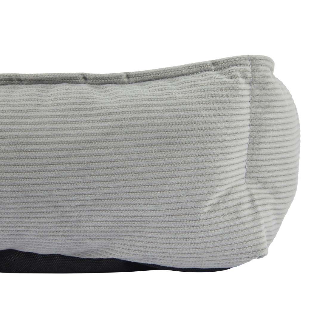 6 Pet Bed Lounge Corduroy - Medium, Grey, 6 of 8