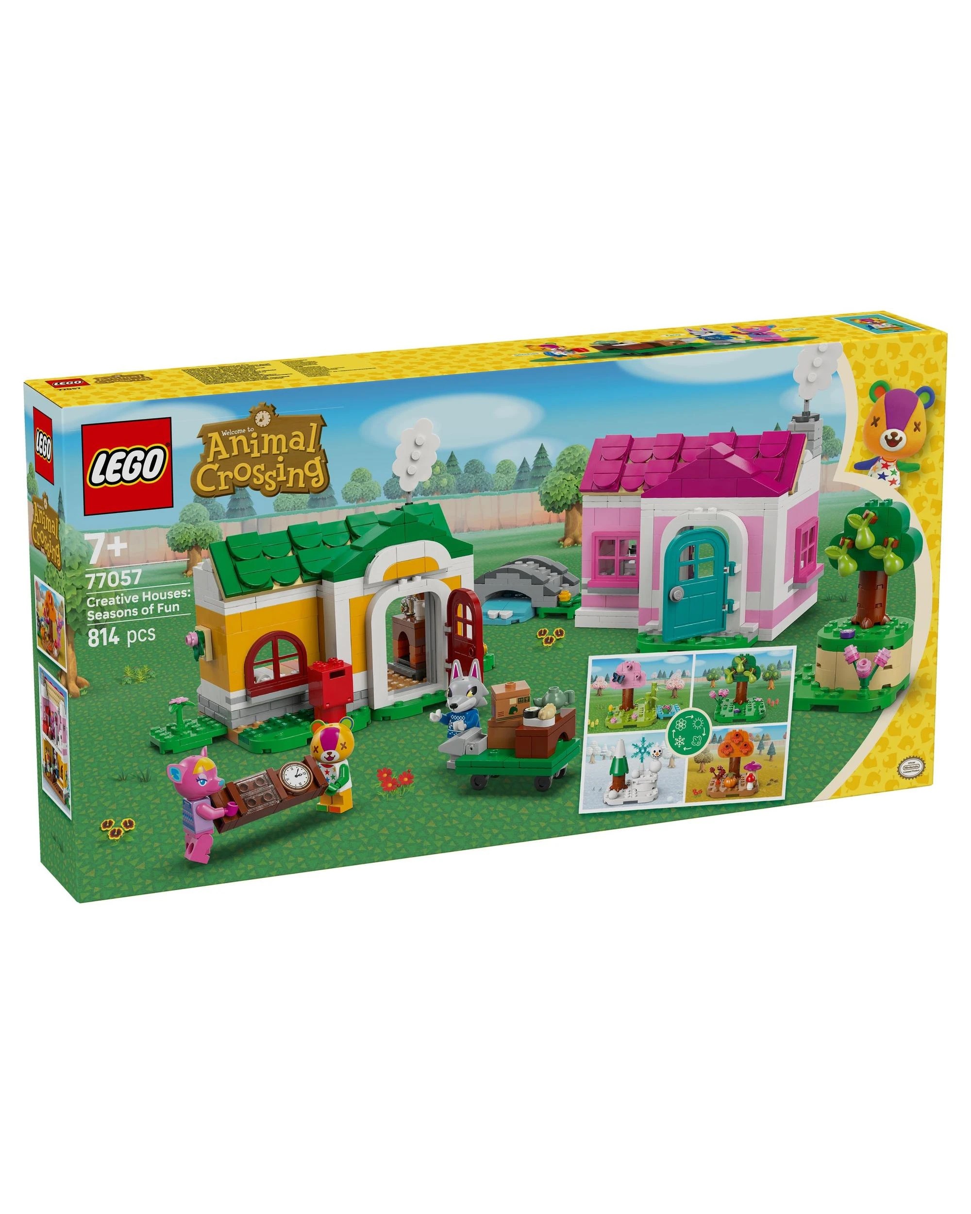 6 LEGO® Animal Crossing Creative Houses: Seasons of Fun 77057 - Multi, 6 of 10