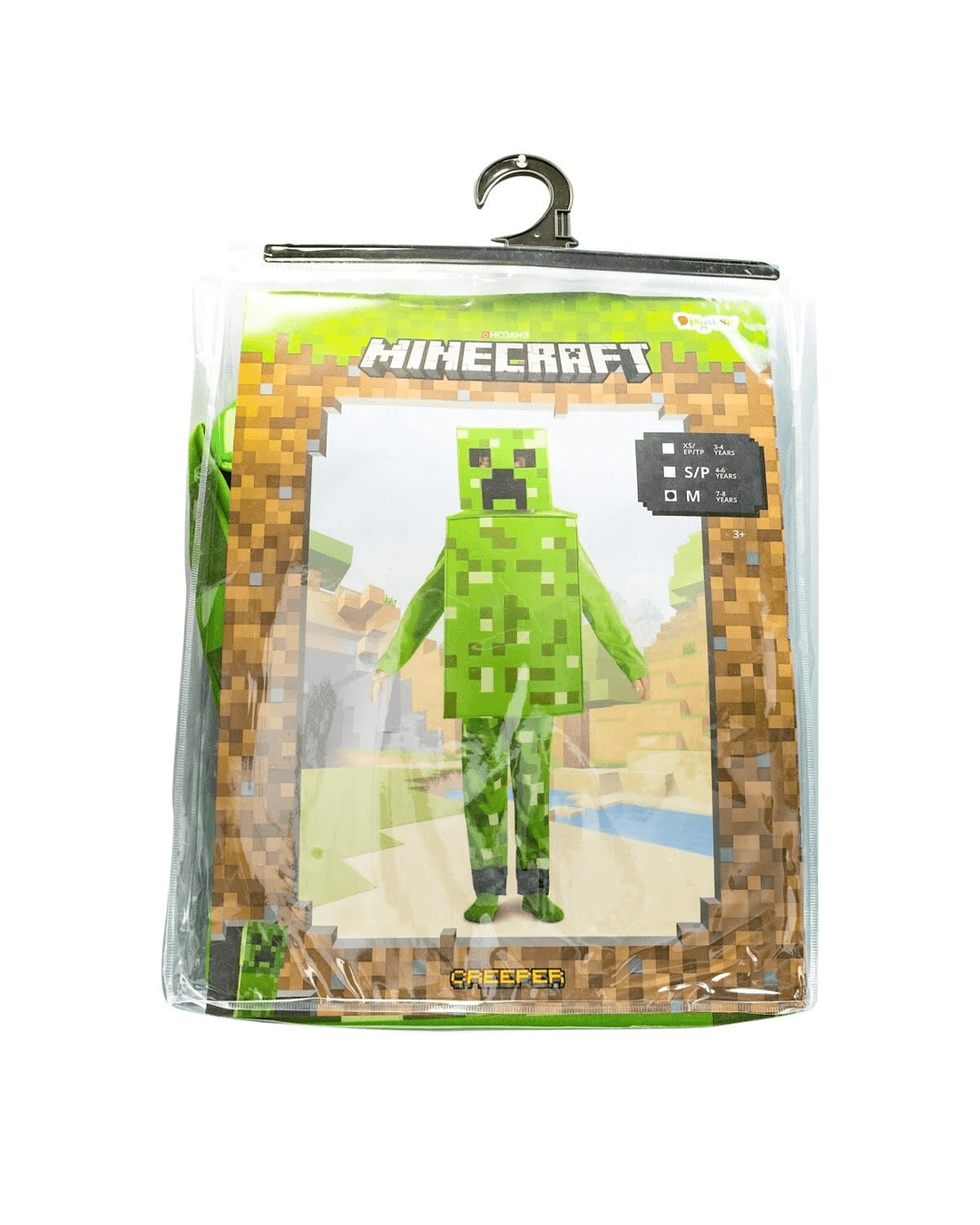 3 Minecraft Creeper Costume - Ages 7-8, 3 of 3