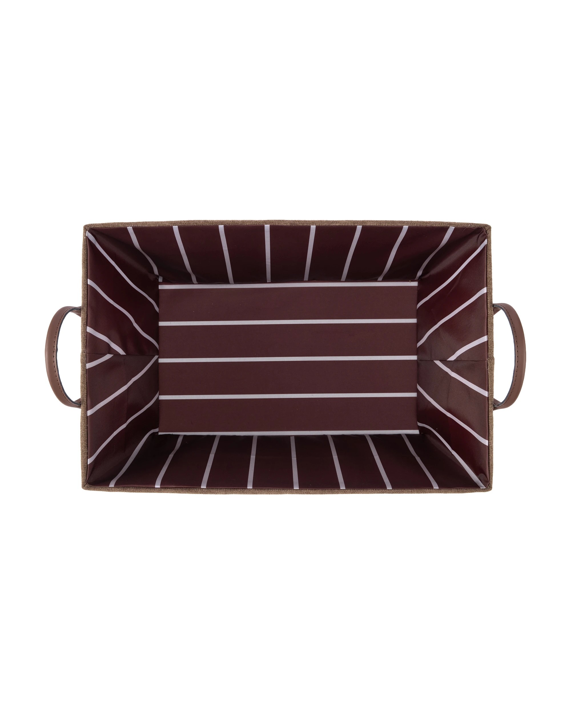 4 Tapered Chenille Basket - Chocolate, 4 of 5