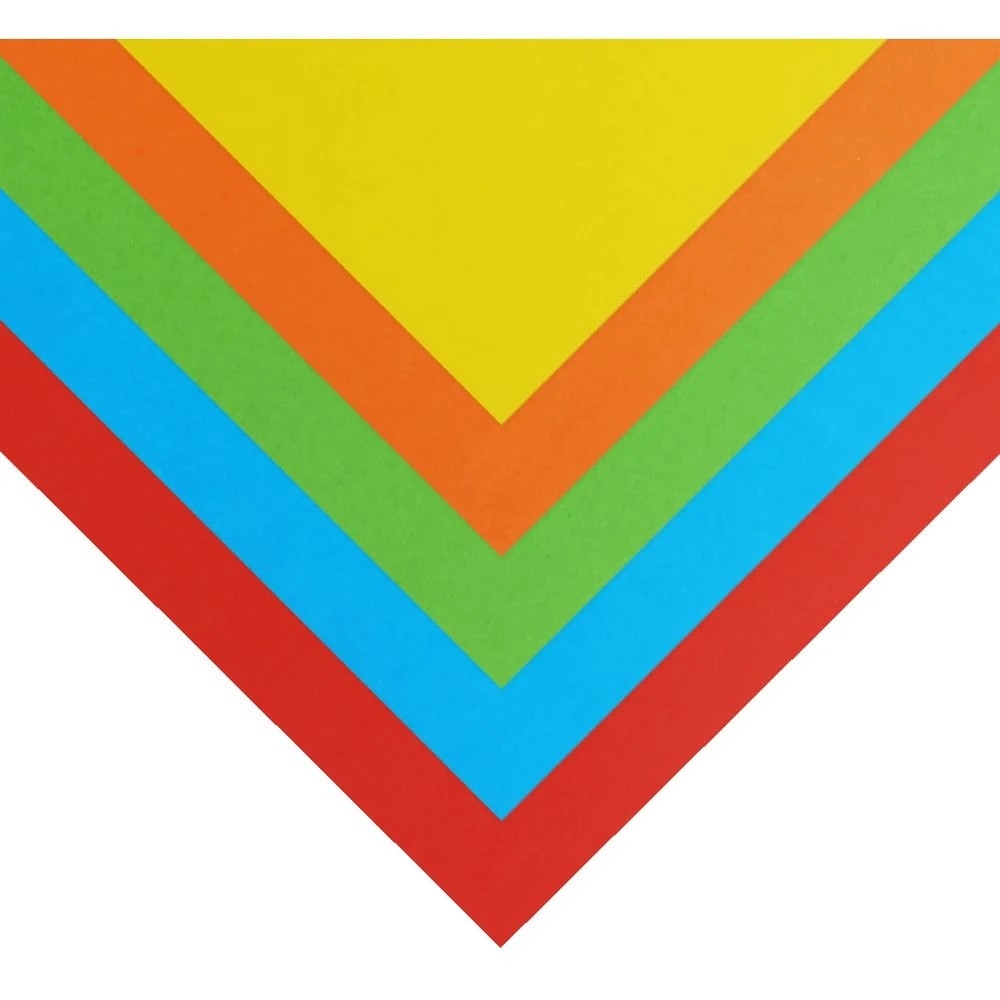 2 Quill A4 80gsm Paper Brights Assorted 25 Pack, 2 of 2