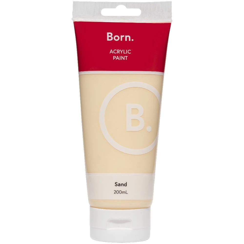 2 Born Acrylic Paint 200mL Sand, 2 of 3