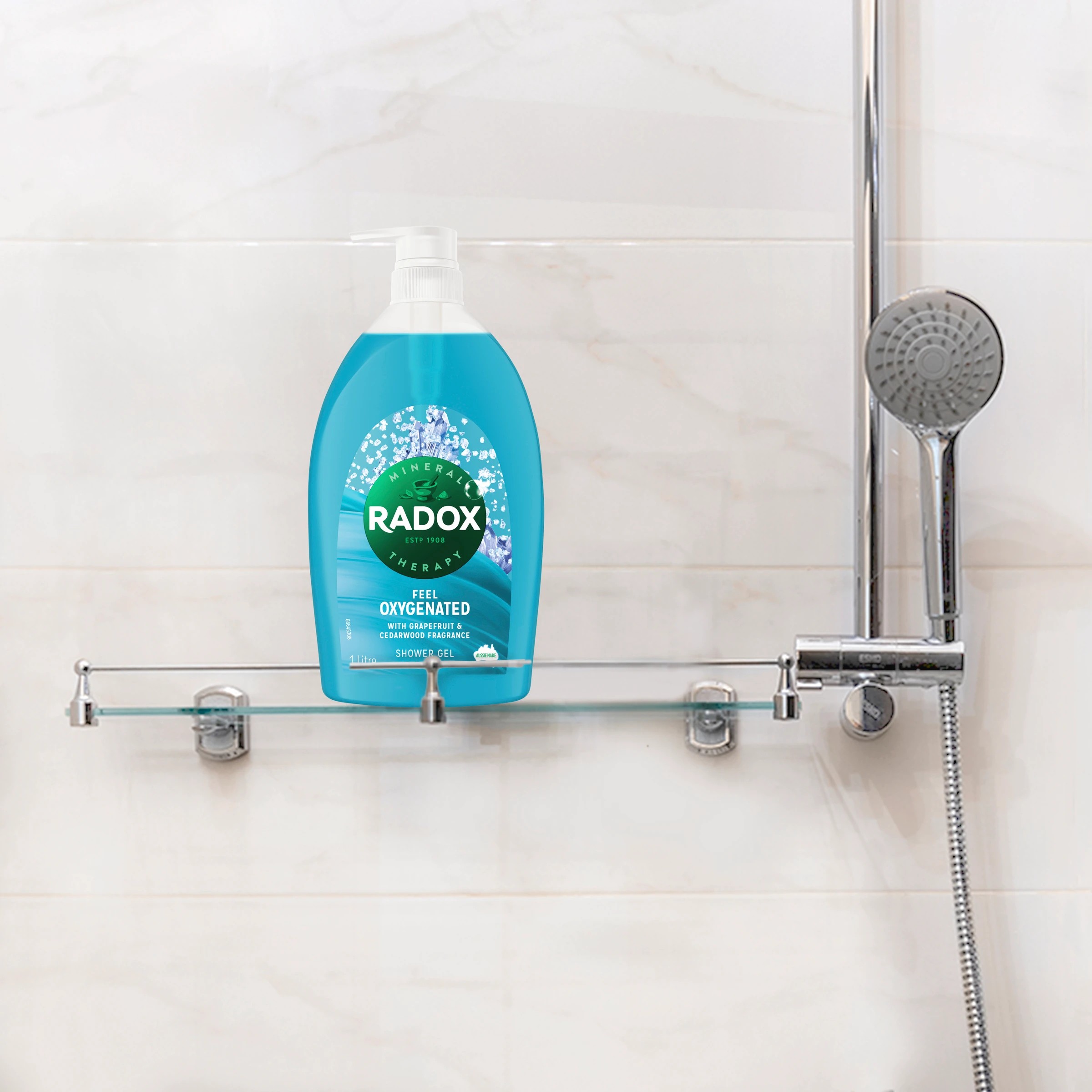 4 Radox Feel Oxygenated Shower Gel 1L, 4 of 7