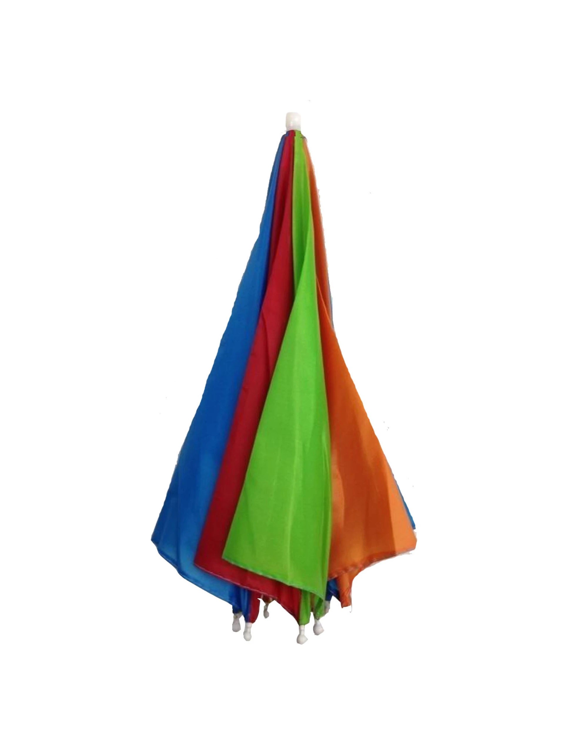 4 BR Costumes Rainbow Umbrella Hat for Sun and Rain Protection, Pack of 5, 4 of 8