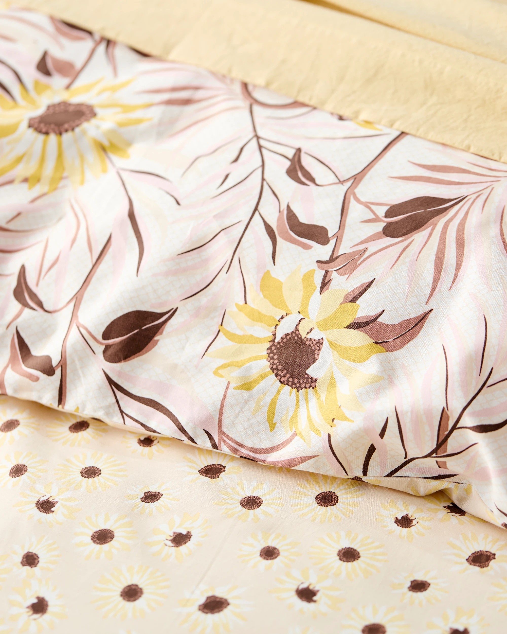 9 Target Maxie Sunflower Australian Cotton Quilt Cover Set - Double Bed - Yellow, 9 of 9