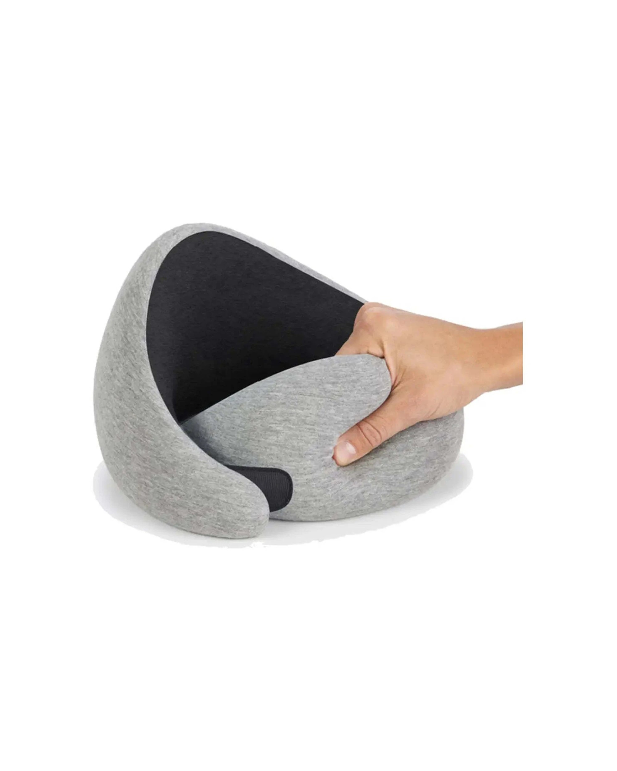 3 Ostrich Pillow Go Adjustable Memory Foam Travel Pillow Accessory Midnight - Red, 3 of 3
