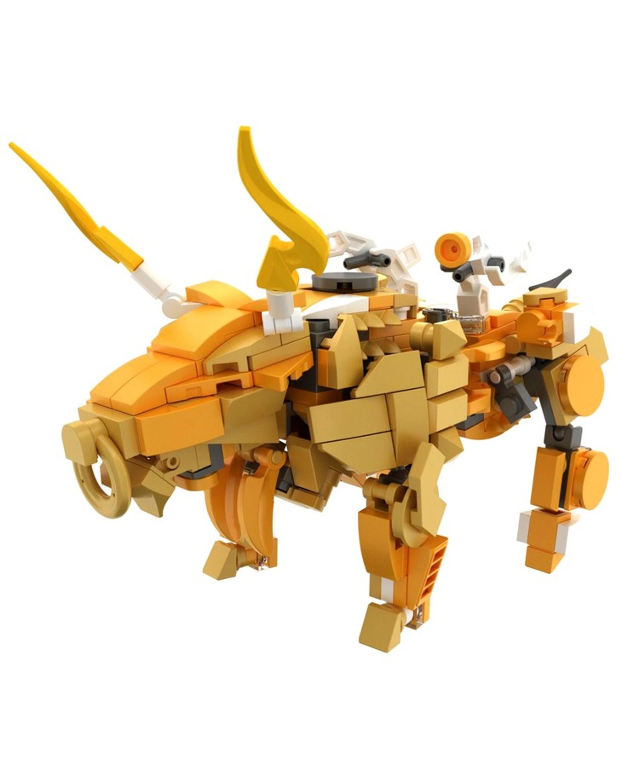 3 iM.Master Mechanical Master Five Generals Ox Orange 344 Piece Model Kit - 6847 - Orange, 3 of 3