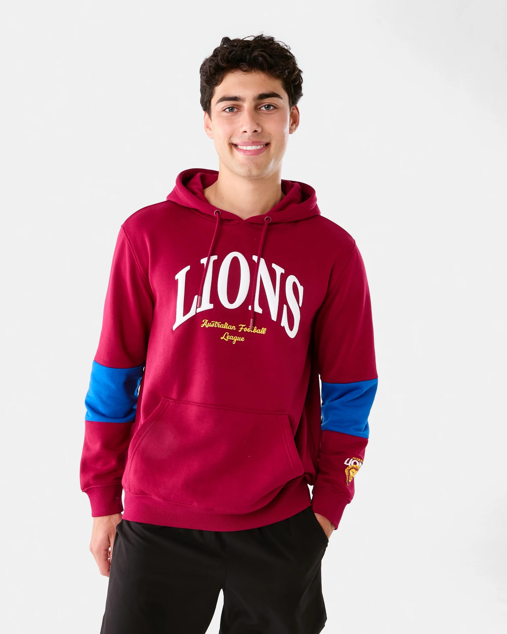 1 Official AFL Adult Hoodie Brisbane, 1 of 8