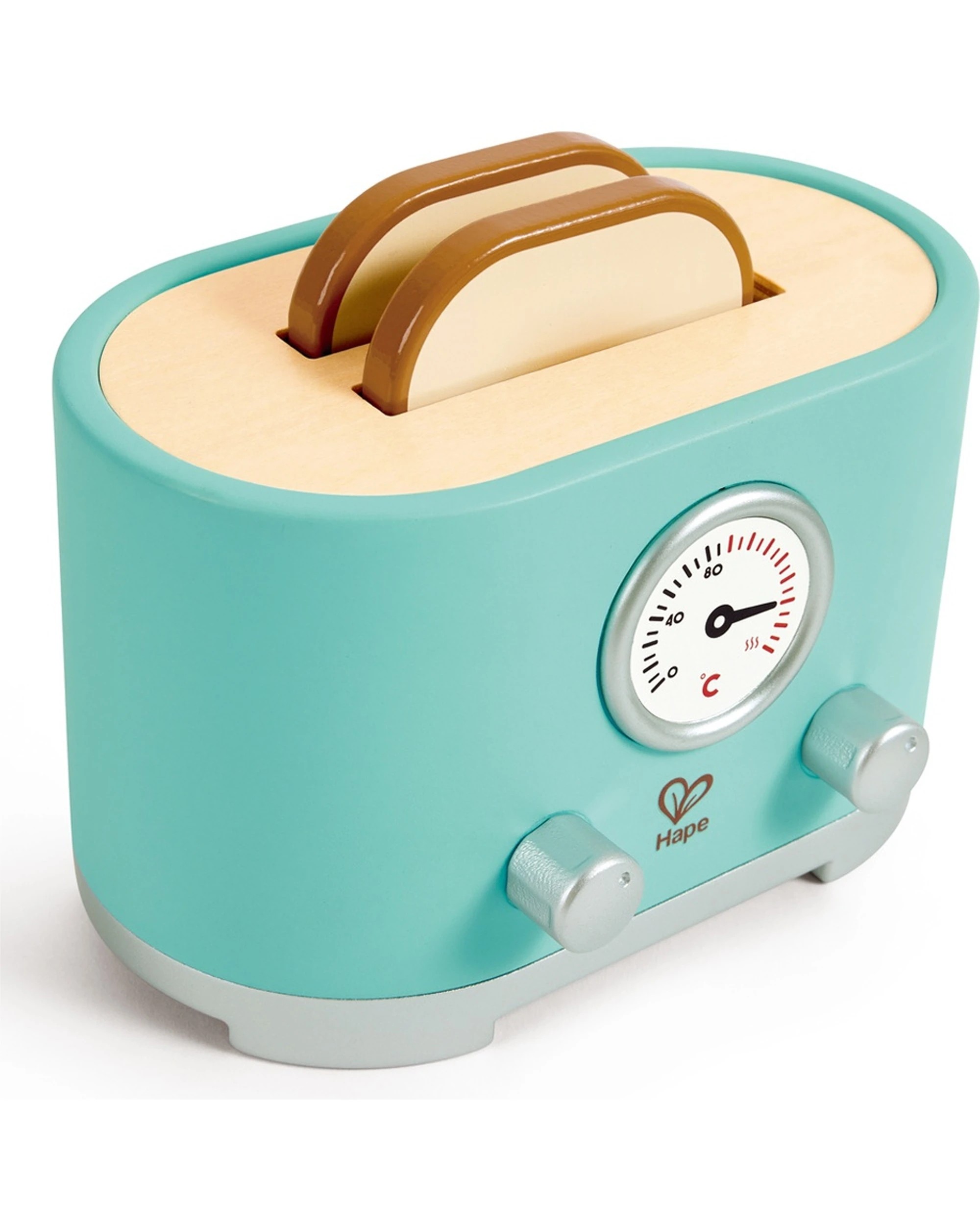 3 Hape Ding & Pop-Up Toaster Toy Set With Accessories Kids - Multi, 3 of 4