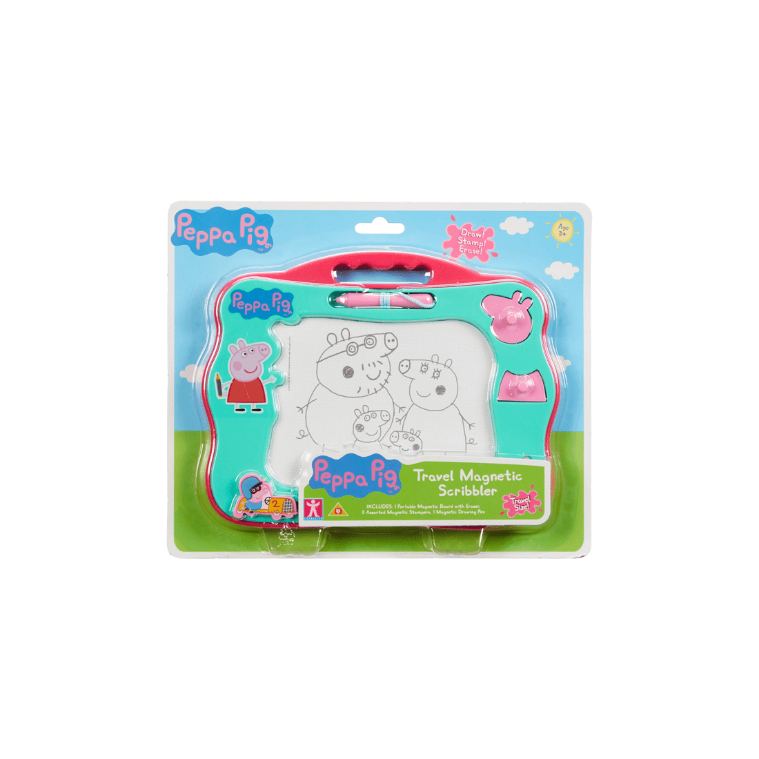 1 Peppa Pig - Travel Magnetic Scribbler, Activity Toy, 3 years+, 1 of 4