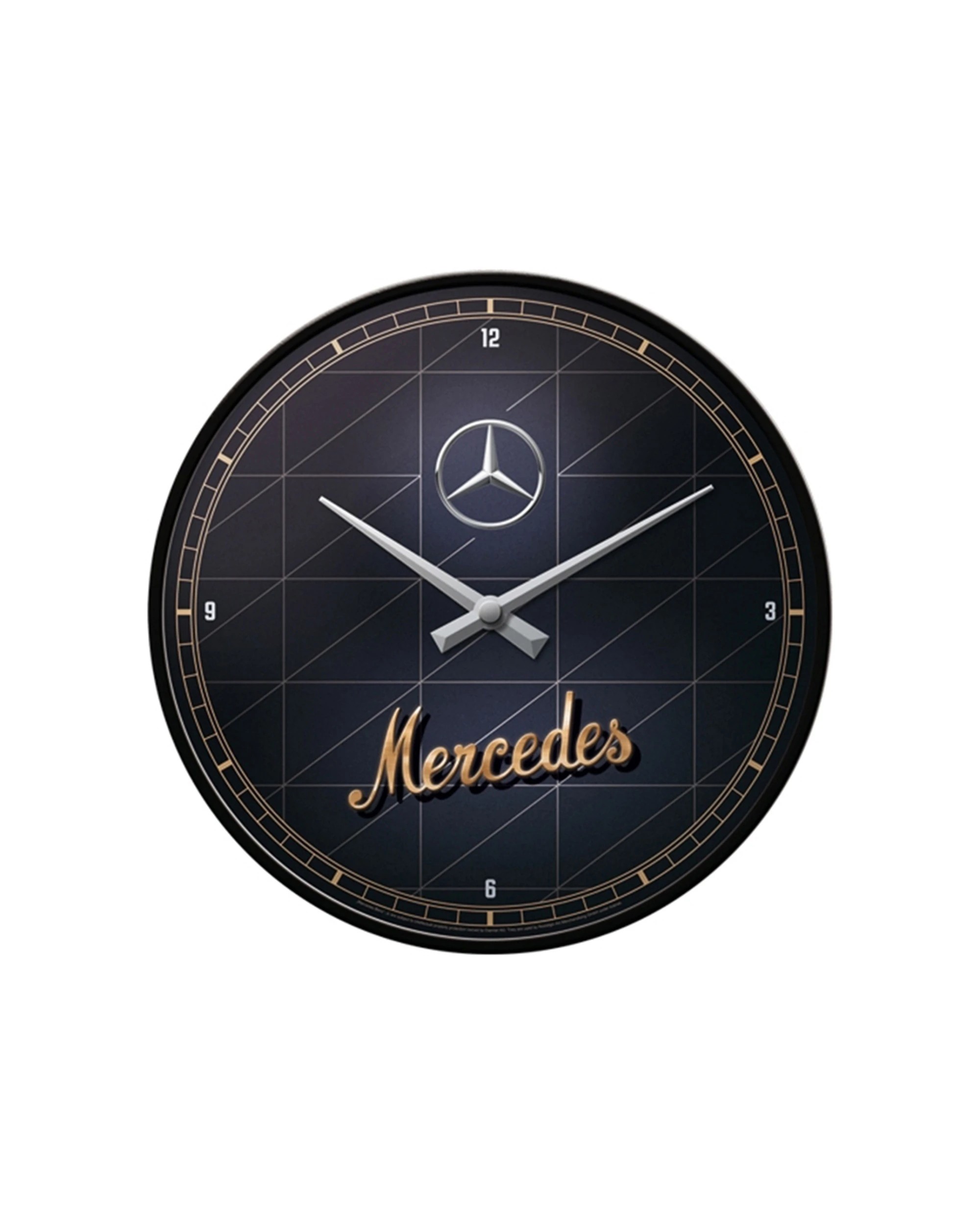 1 Nostalgic-Art Wall Clock 30cm - Mercedes Benz Design - Multi, 1 of 1