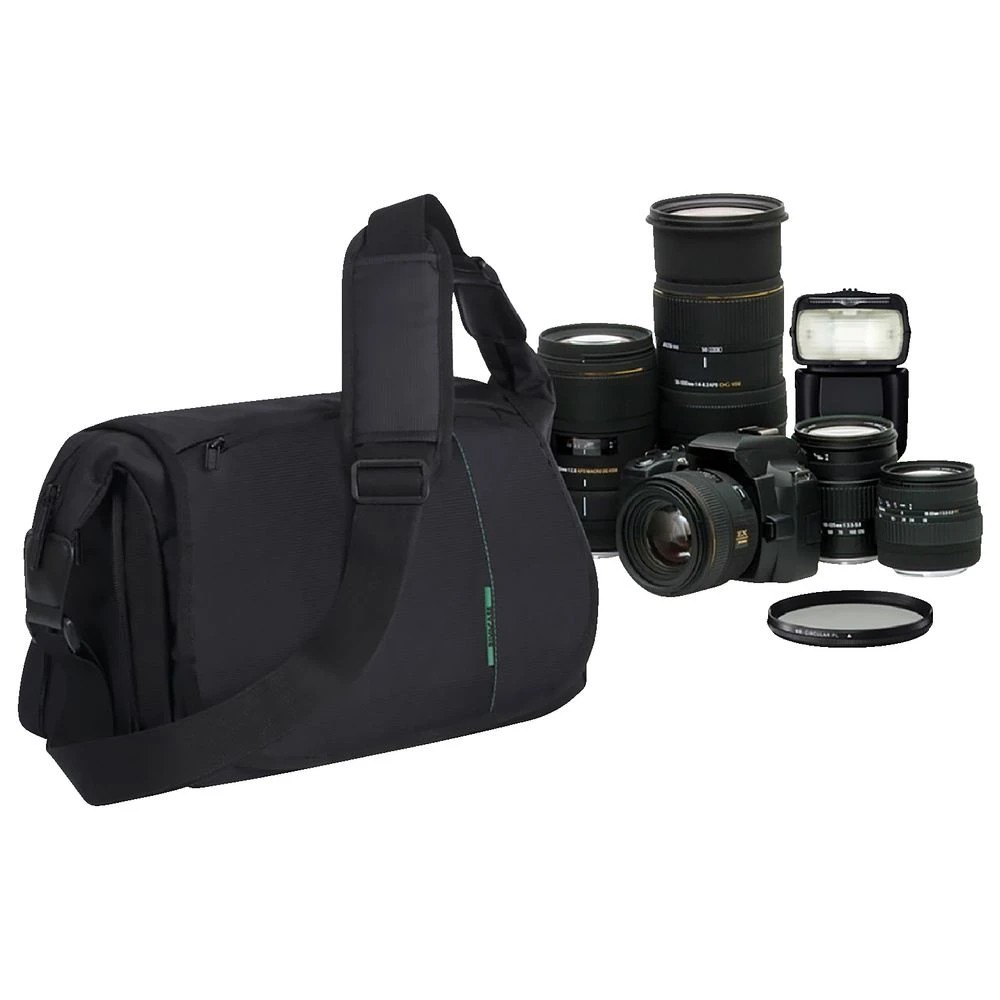 7 Rivacase 7450 DSLR Messenger Bag Black, 7 of 7