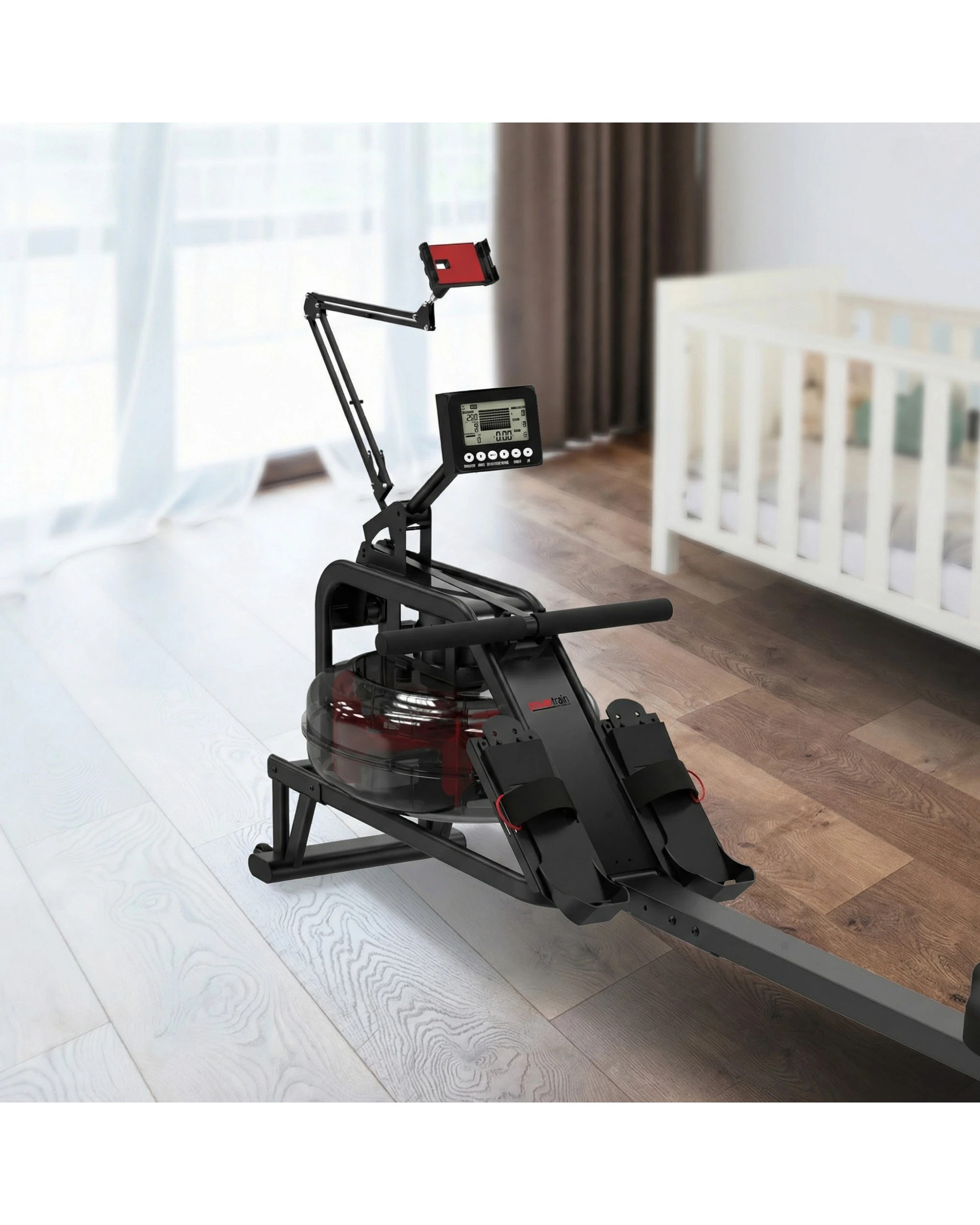 7 Powertrain 13L Water Resistance Rowing Machine Rower, 7 of 10