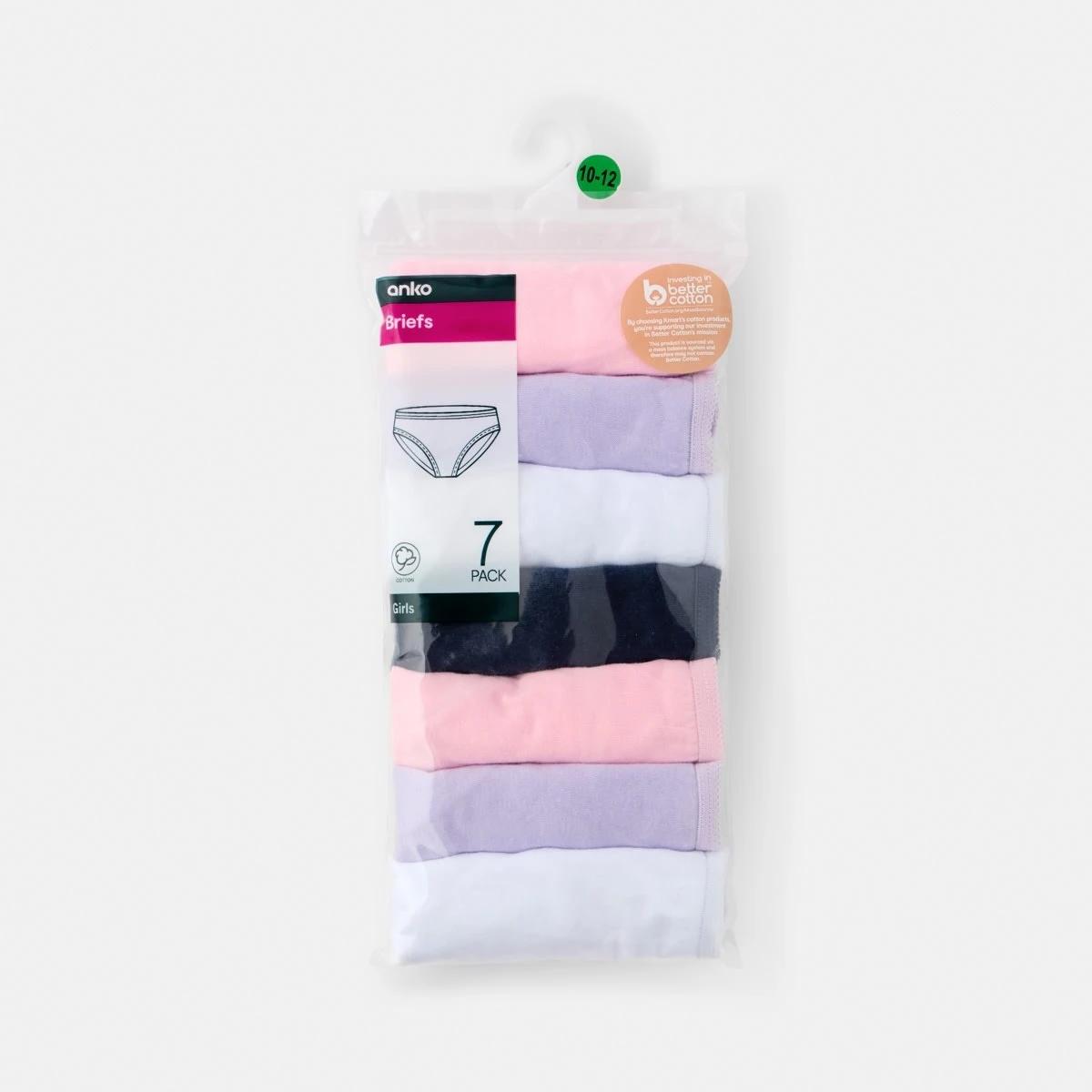 8 7 Pack Briefs PINK AND PURPLE, 8 of 8