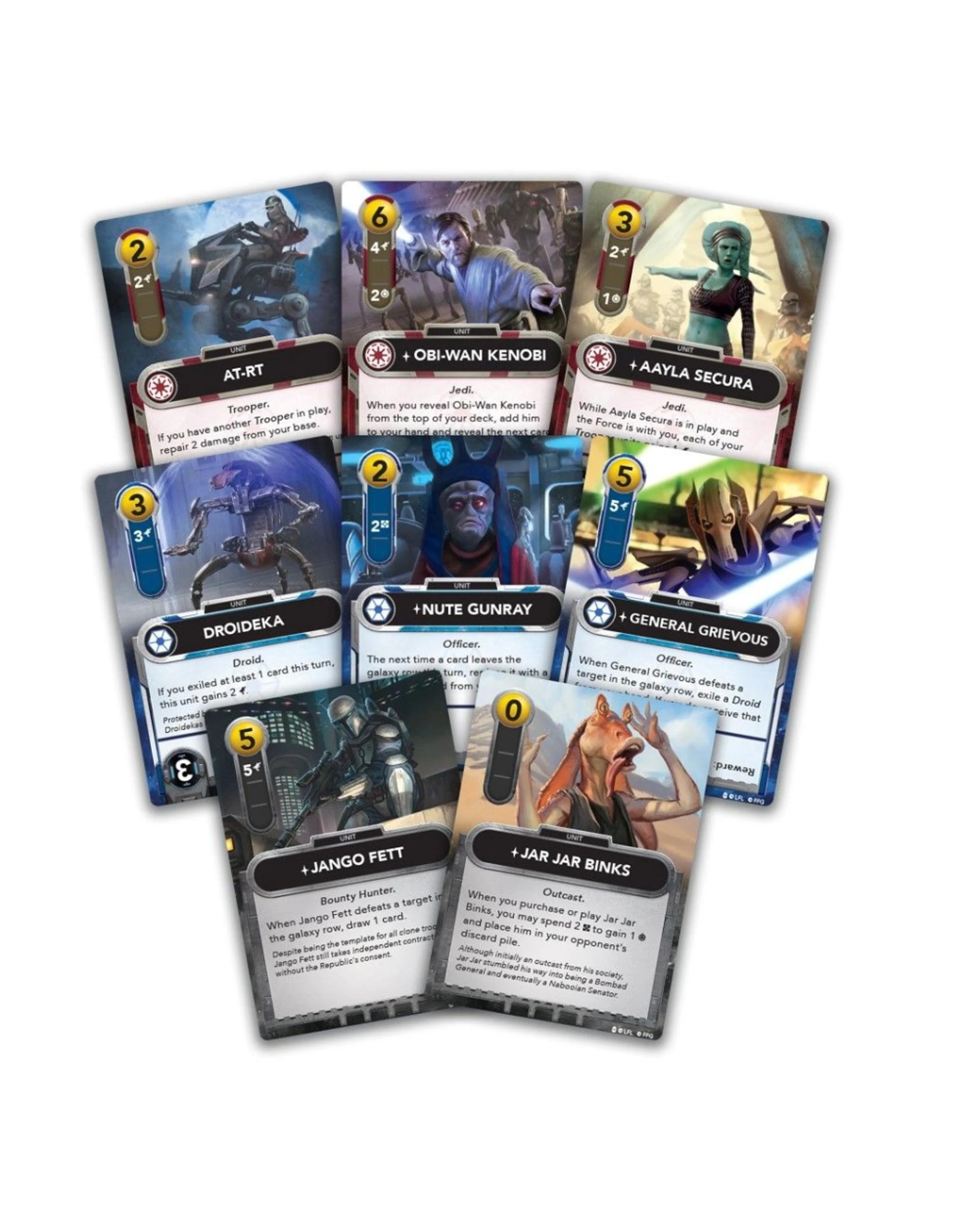 2 Star Wars: The Deckbuilding Game Clone Wars Edition, 2 of 2