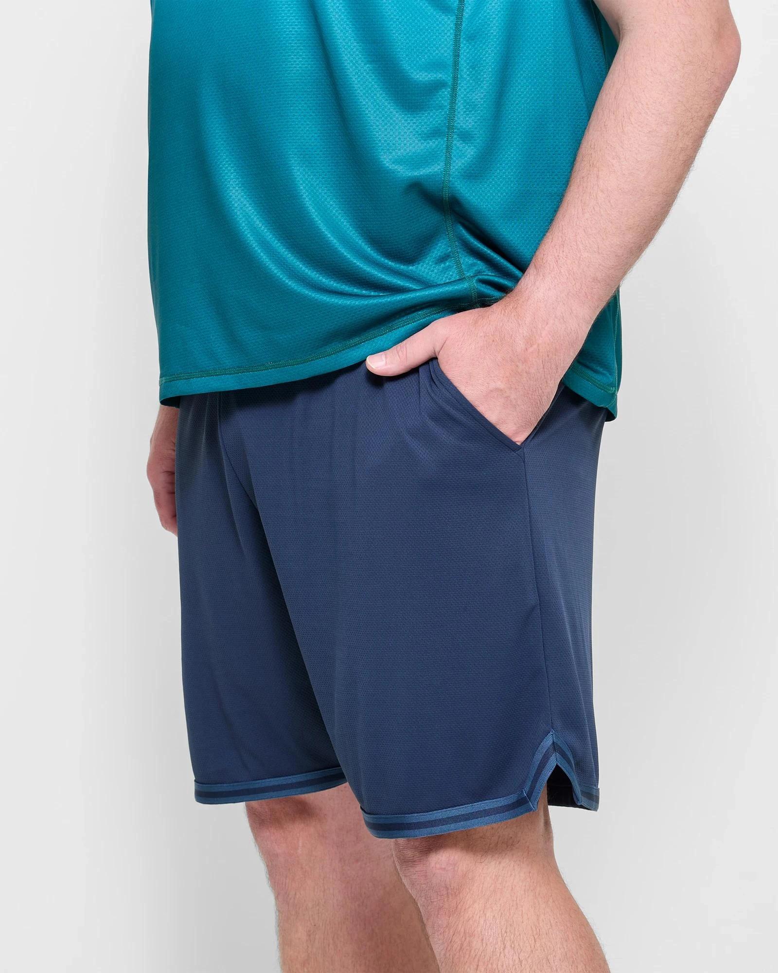 3 Target Plus Size Active Basketball Shorts NAVY BLUE, 3 of 5