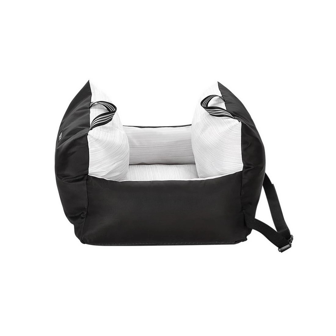 4 i.Pet Dog Car Seat Booster Cover Dog Bed Portable Waterproof Belt Non Slip - Black, 4 of 6