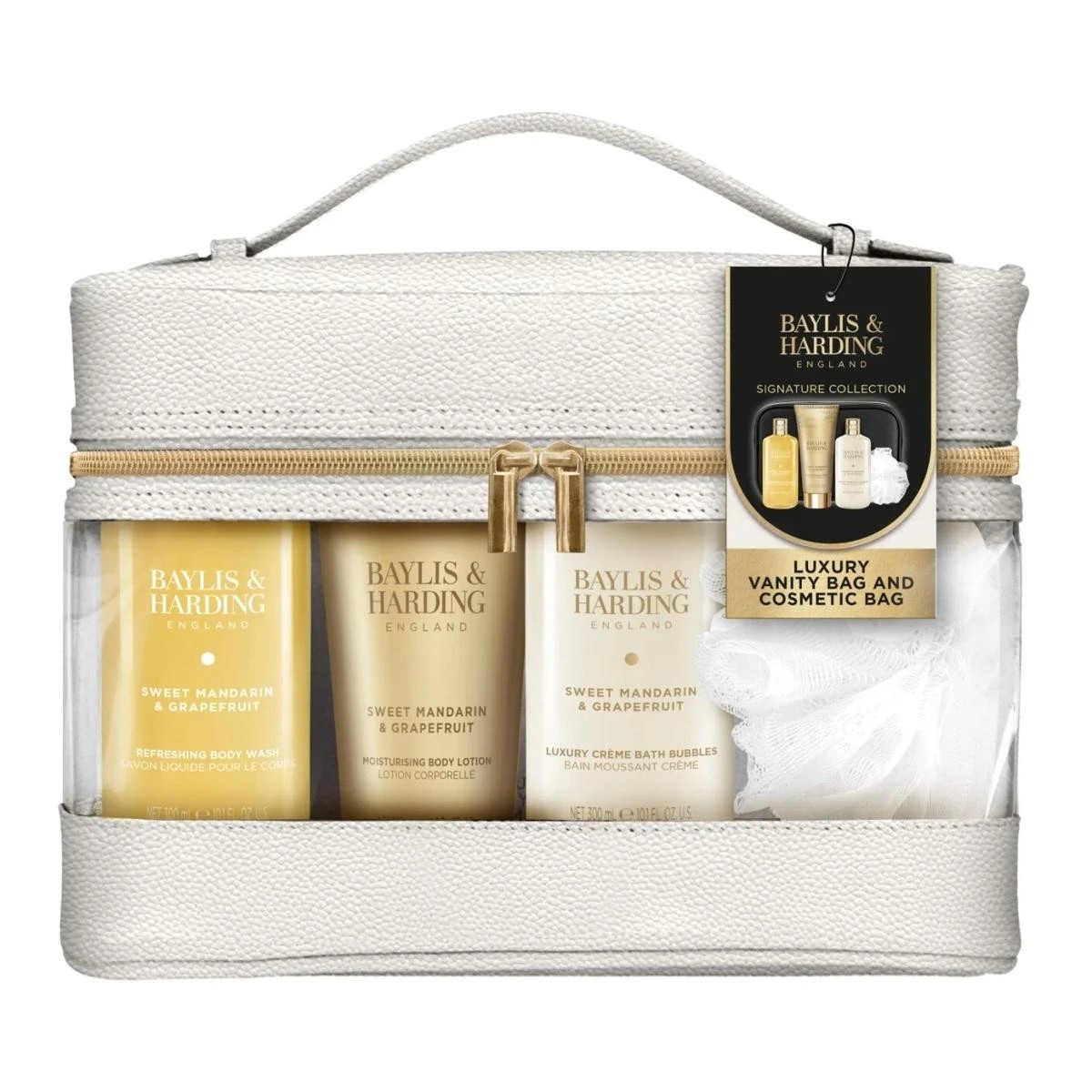 1 Baylis & Harding Signature Collection Luxury Vanity Bag and Cosmetic Bag, 1 of 4